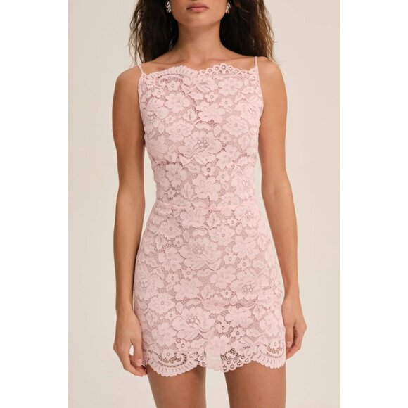 For Love And Lemons Dresses & Skirts - NWT Lakeside Mini Dress in Pink